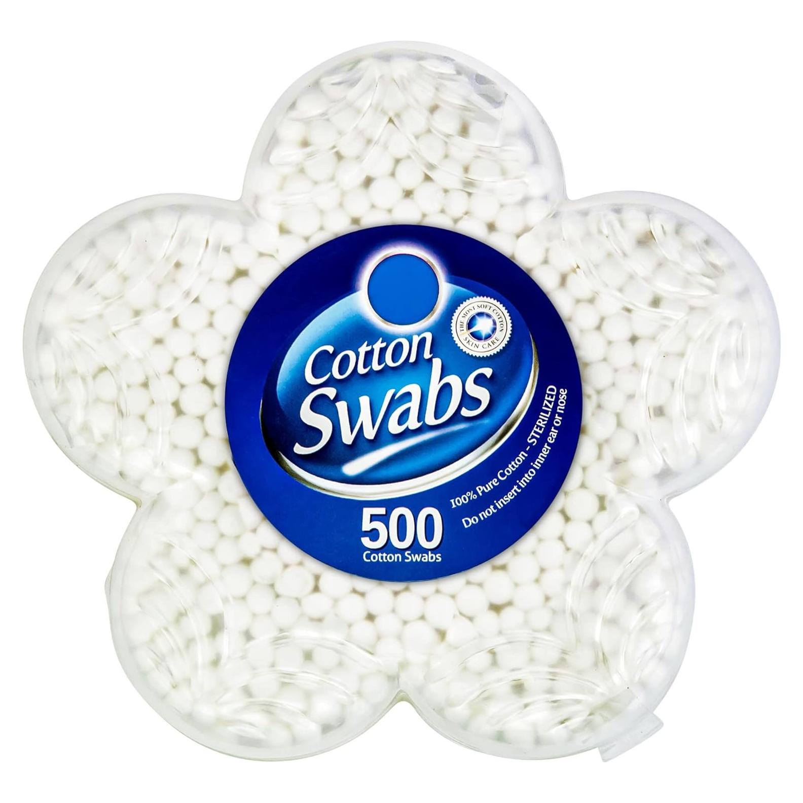 Bastoncillos de Algodón R-NEU 500 Unidades Doble Punta