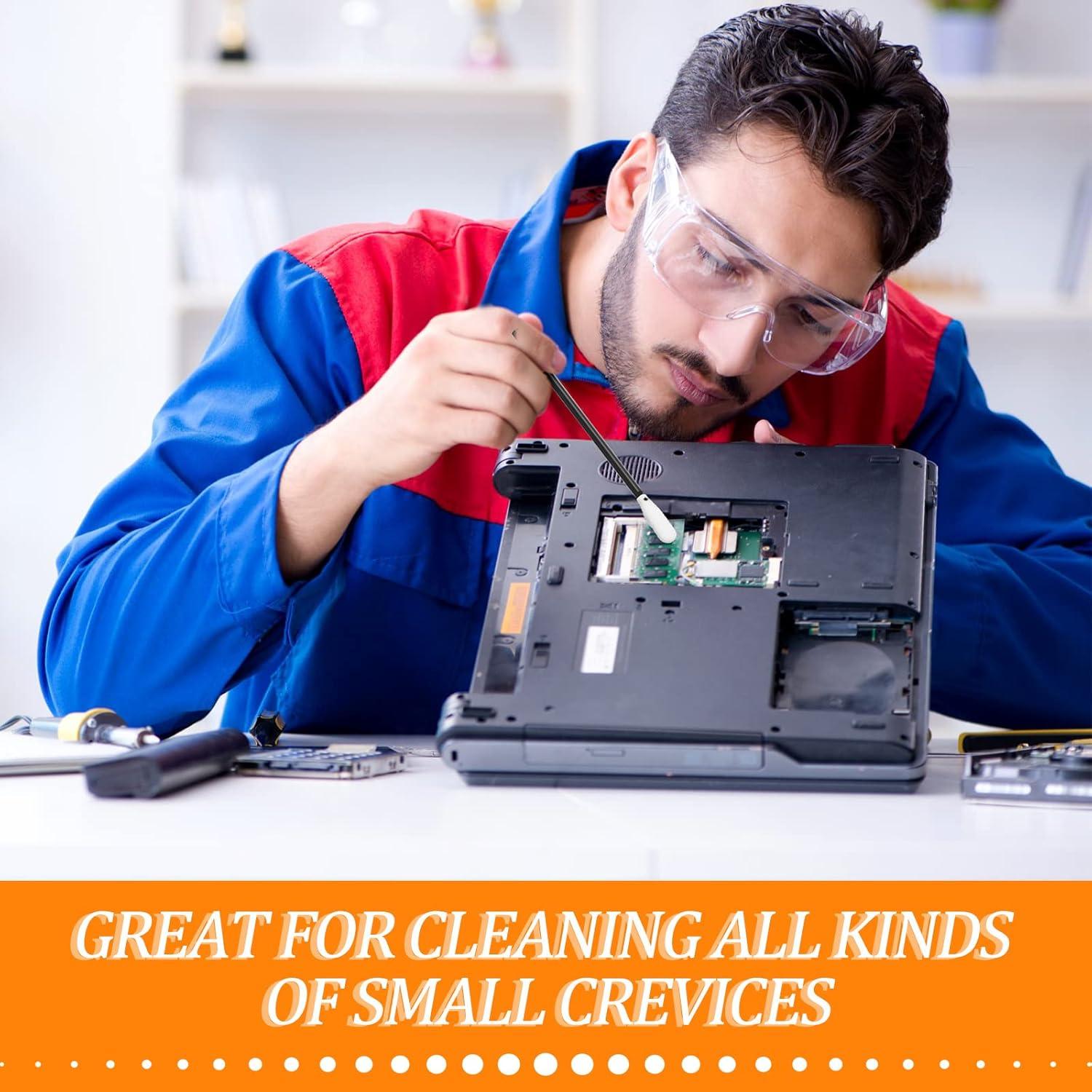 Bastones de Limpieza de Espuma Zhengmy 500 Piezas 9.3 cm