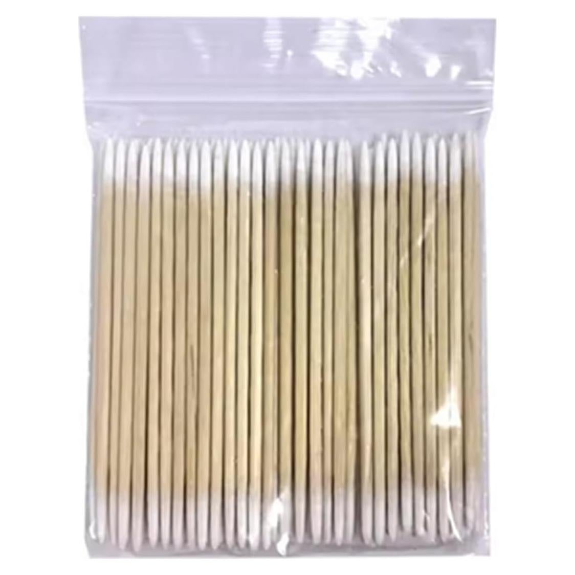 Hisopos de Algodón Desechables Doble Cara Genérico 9x7cm