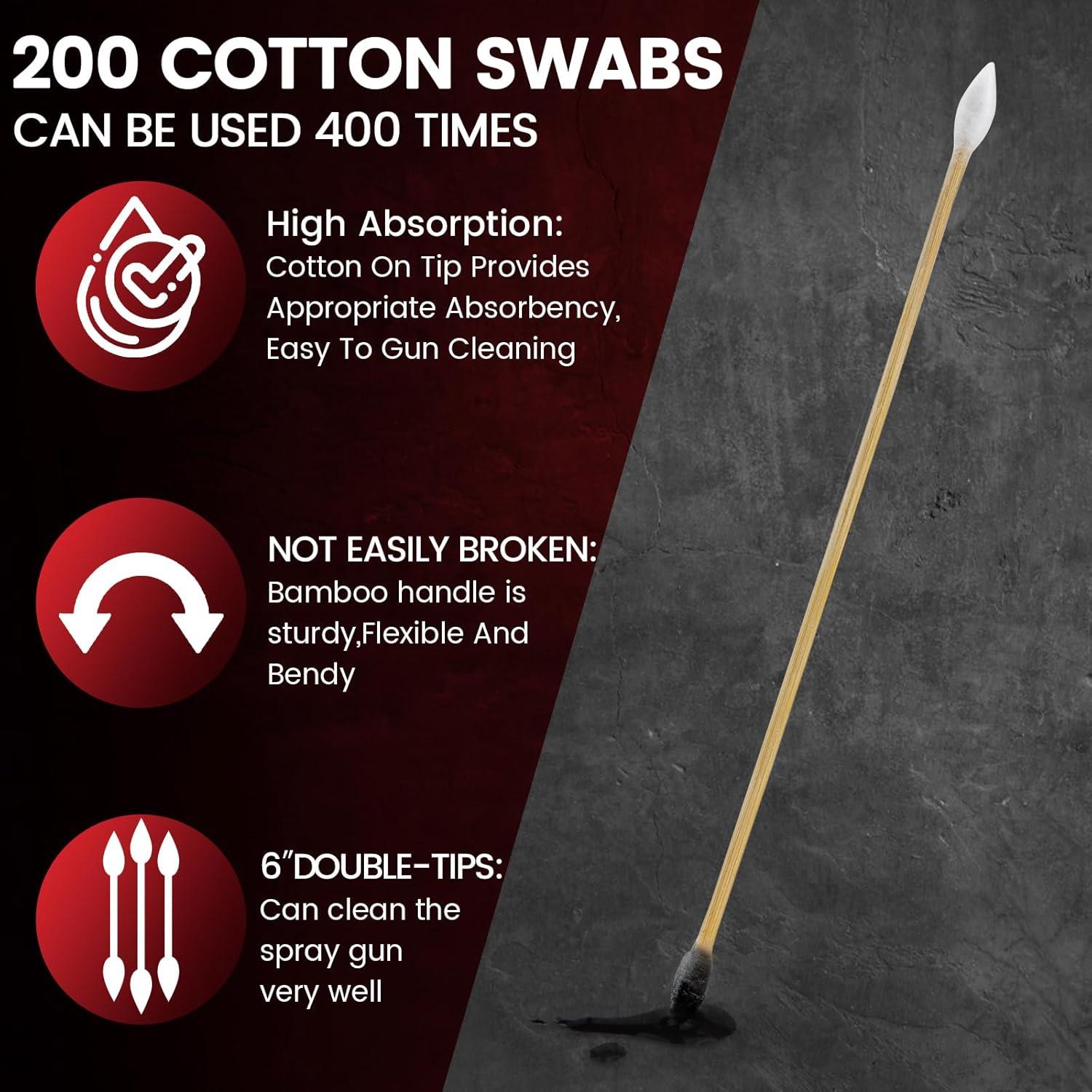 Suministros de limpieza de armas BABONIE 5300 - 800 piezas