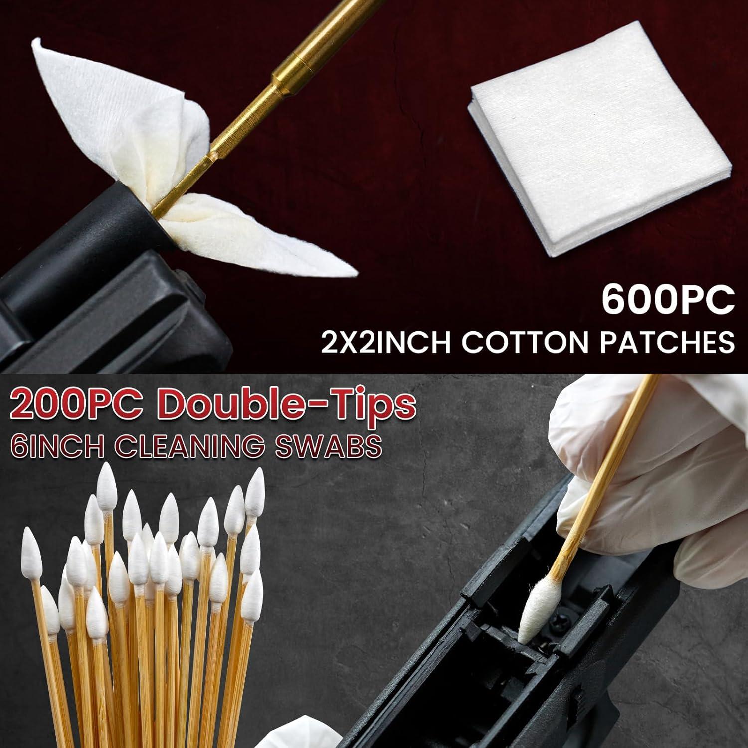 Suministros de limpieza de armas BABONIE 5300 - 800 piezas