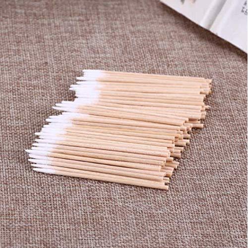 200 Hisopos de Algodón DNHCLL 7cm Punta Afiliada Maquillaje