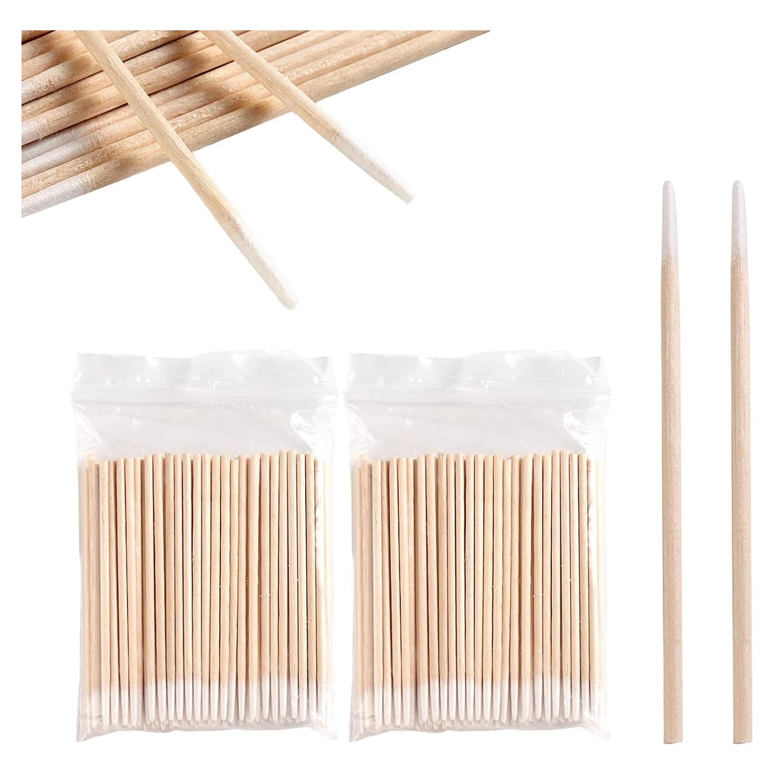 200 Hisopos de Algodón Punta Afilada SUTOKAKA 6.78 cm