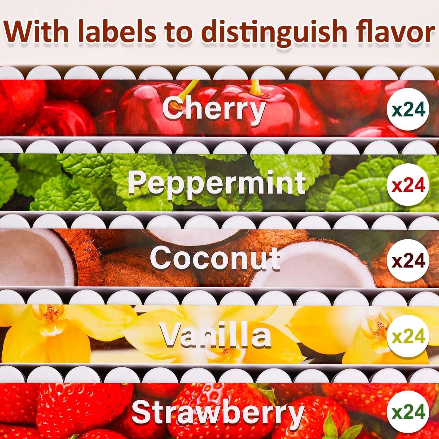 Paquete de 120 Balsamos Labiales Naturales Sin Etiqueta