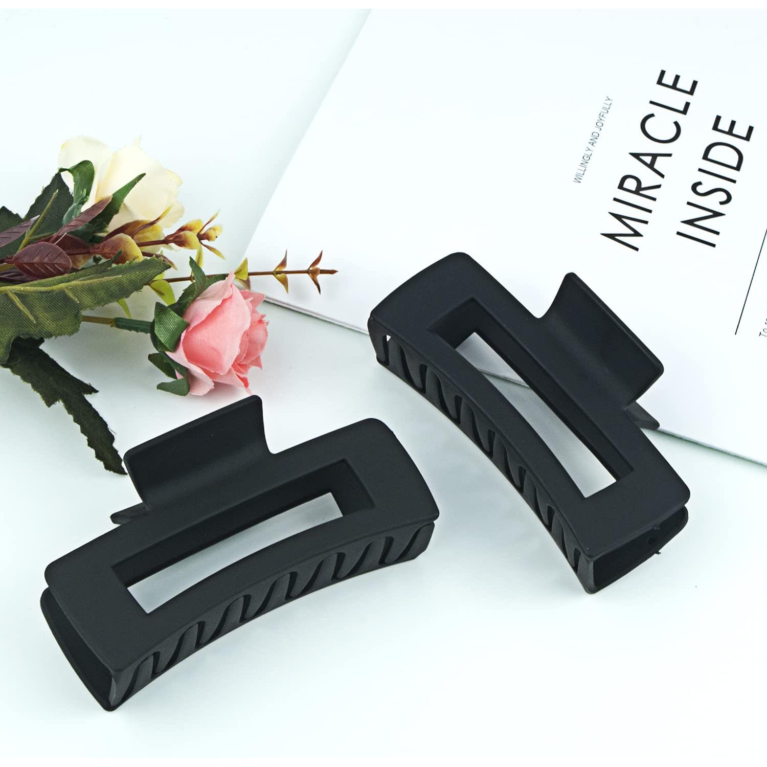 Garras de Pelo Negras Maorulu 10.2 cm Antideslizantes 2 Pzas