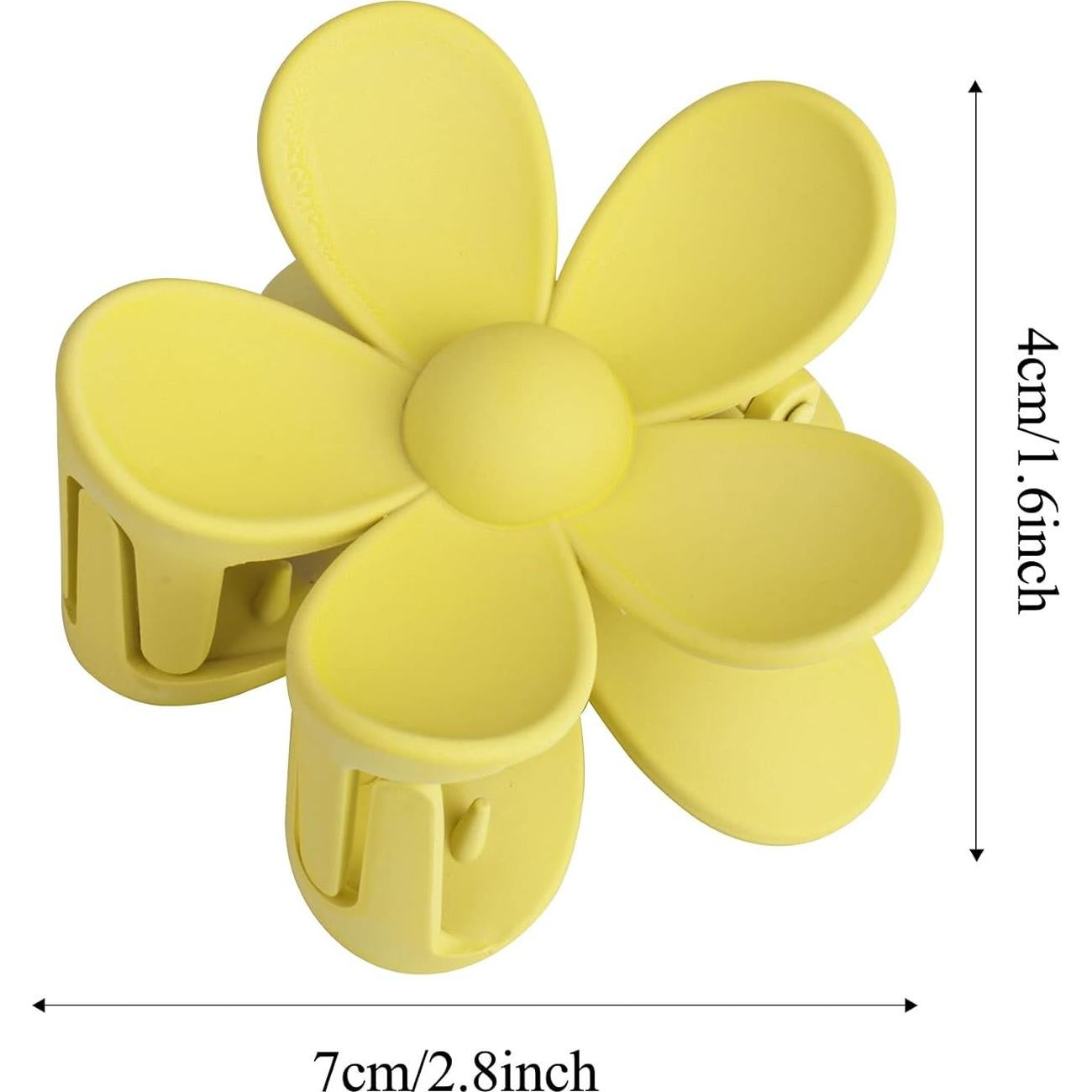 12 Clips de Garra Grandes Messen - Antideslizantes y Coloridos