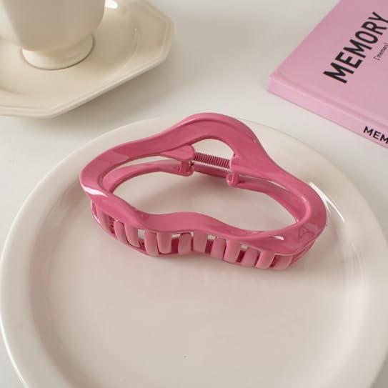 Pink Cloud-Shaped Hair Claw Clip – Cute & Stylish Non-Slip Hair Accessory for Women and Girls, Perfect for Updos, Thick Hair, and Everyday Hairstyles