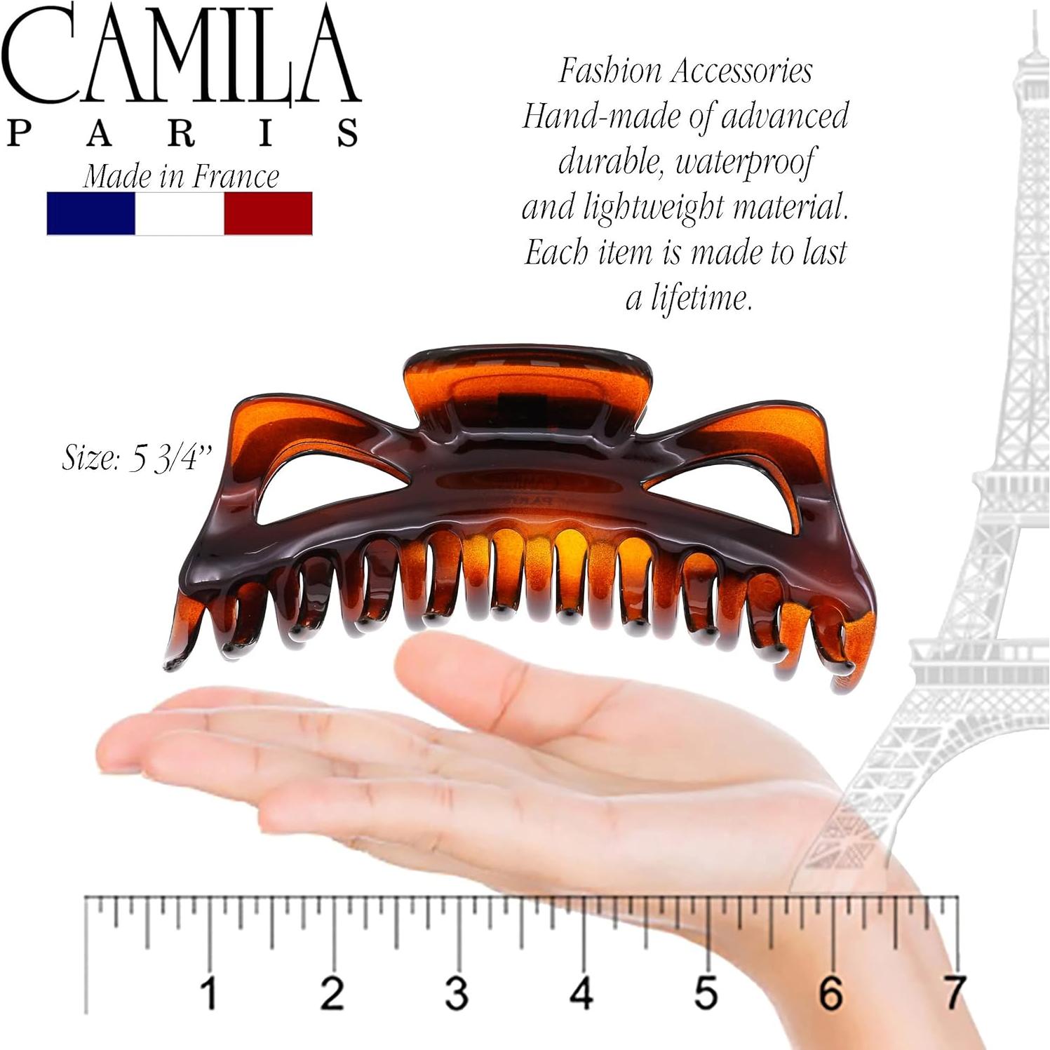 Clip Grande de Garra Camila Paris CP118 para Cabello Grueso 15.24 cm