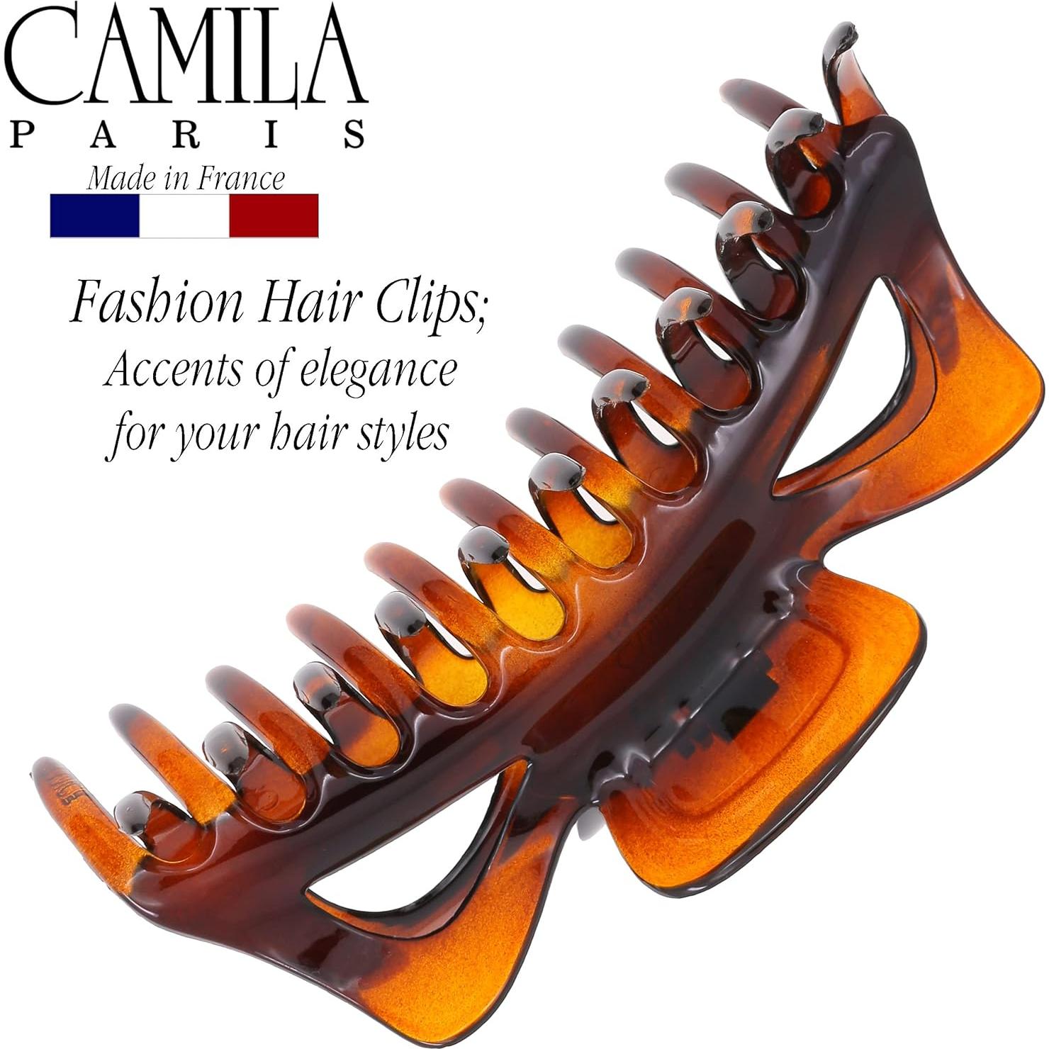 Clip Grande de Garra Camila Paris CP118 para Cabello Grueso 15.24 cm