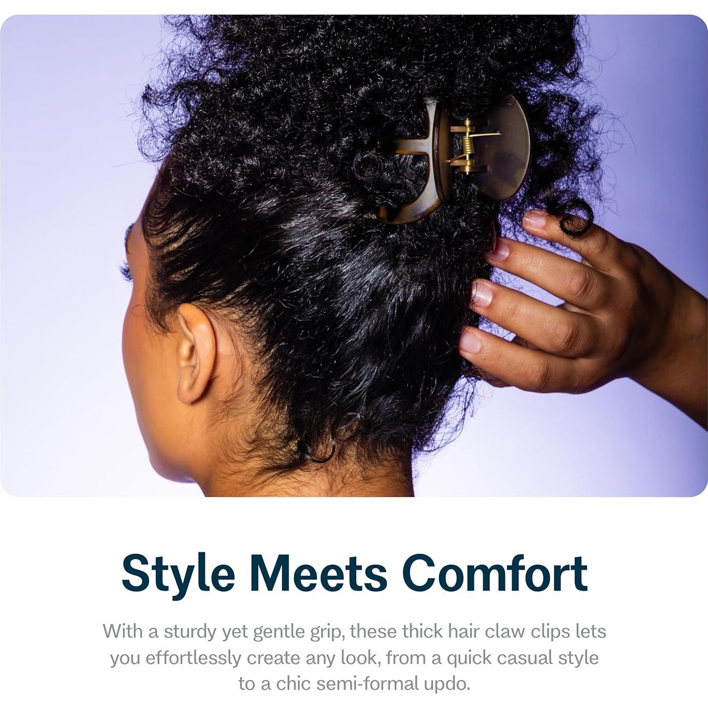 Clips de Garra Gimme Beauty para Cabello Grueso - Antideslizantes