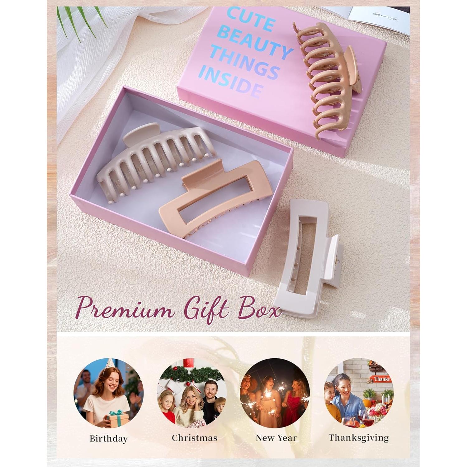 Clips de Garra de Silicona Flexible Mesovor - 4 Piezas Antideslizantes