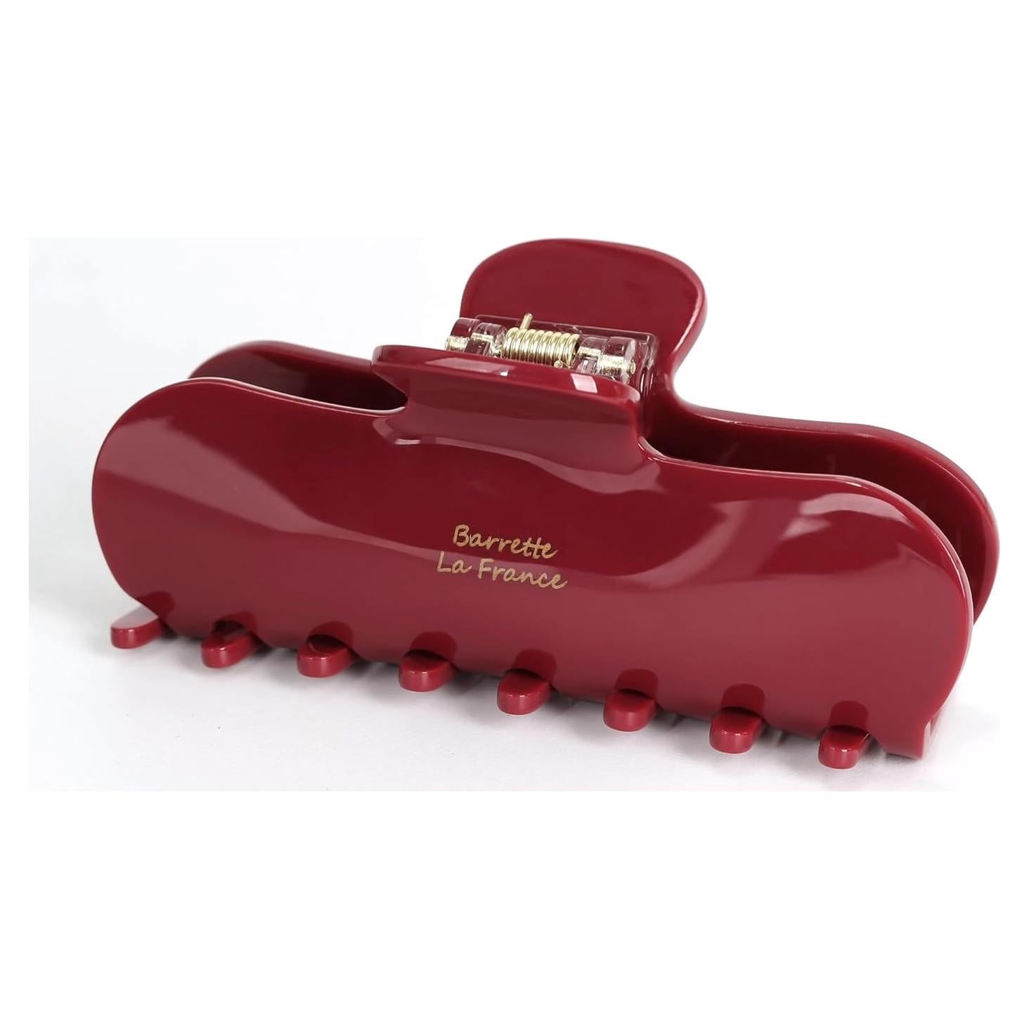 Pinzas para el cabello Saidishangmao Rojo Rubí 10.16 cm antideslizantes