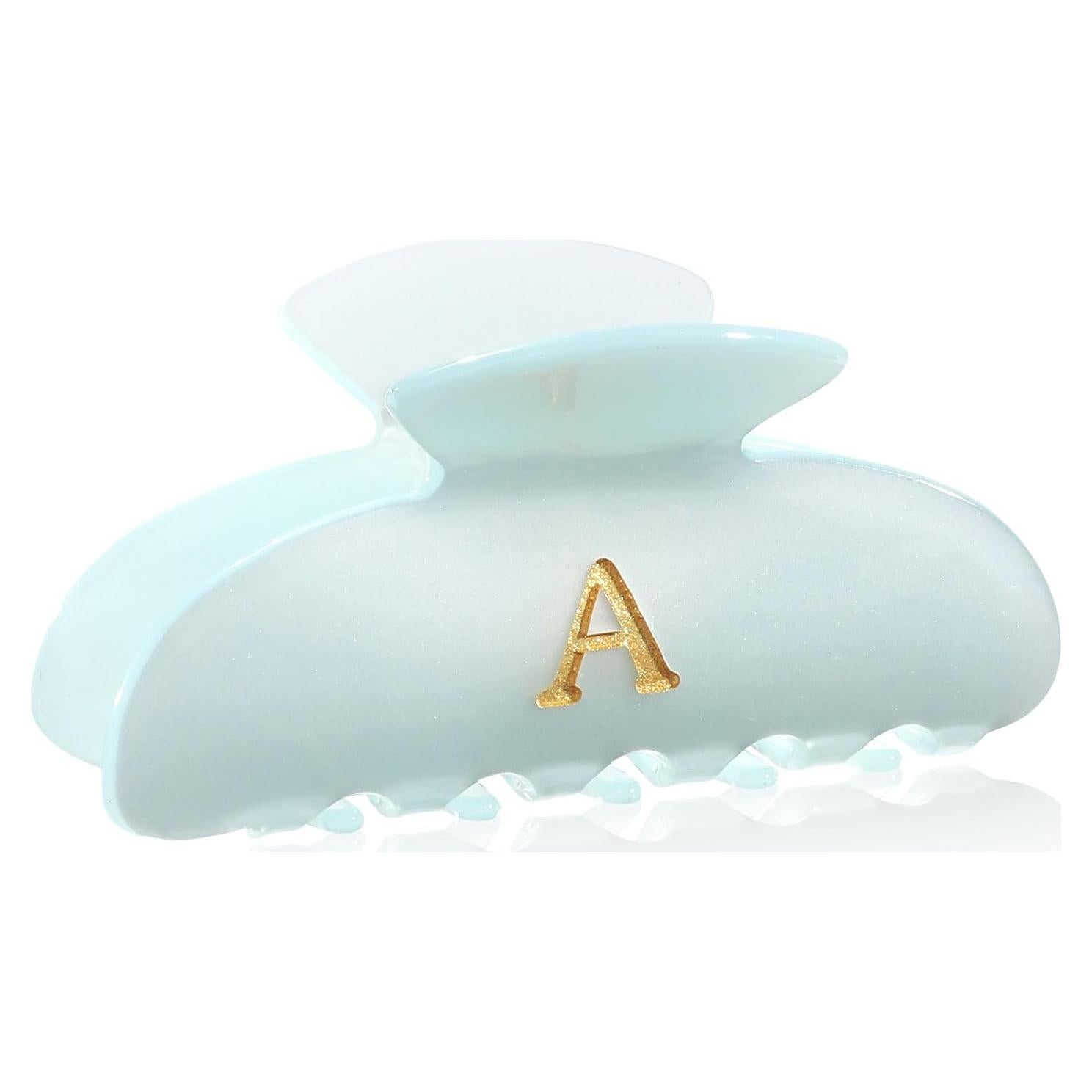 Clips de Pelo Acrílicos Personalizados HAIMEIKANG - Iniciales