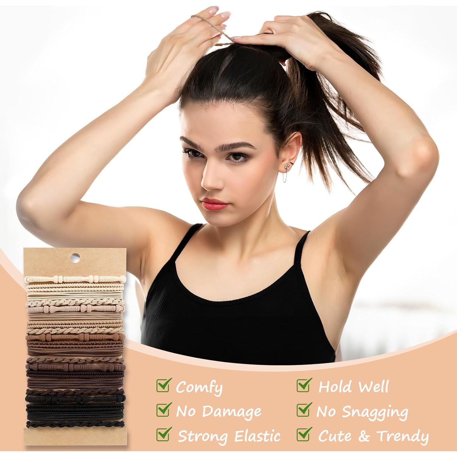 Tiras de Pelo Boho OHCISP 20 PCS Accesorios para Cabello