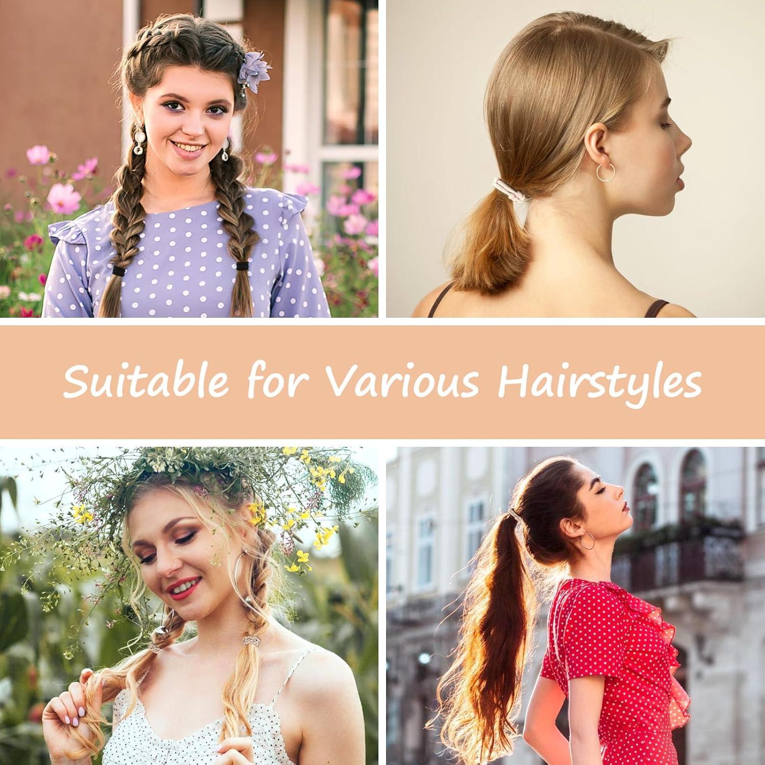 Tiras de Pelo Boho OHCISP 20 PCS Accesorios para Cabello