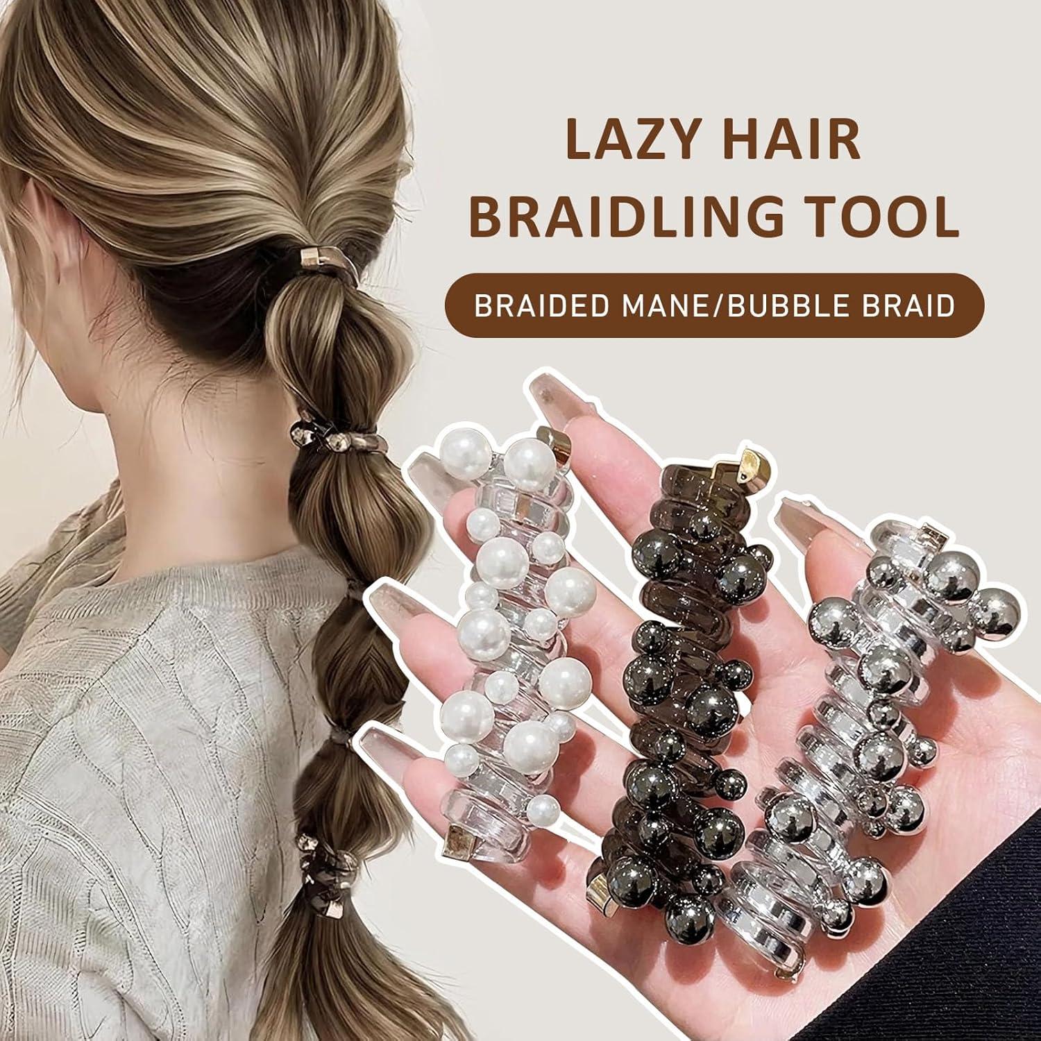 3 Piezas Cintas para Cabello Espiral DNZPFU, Suaves y Resistentes