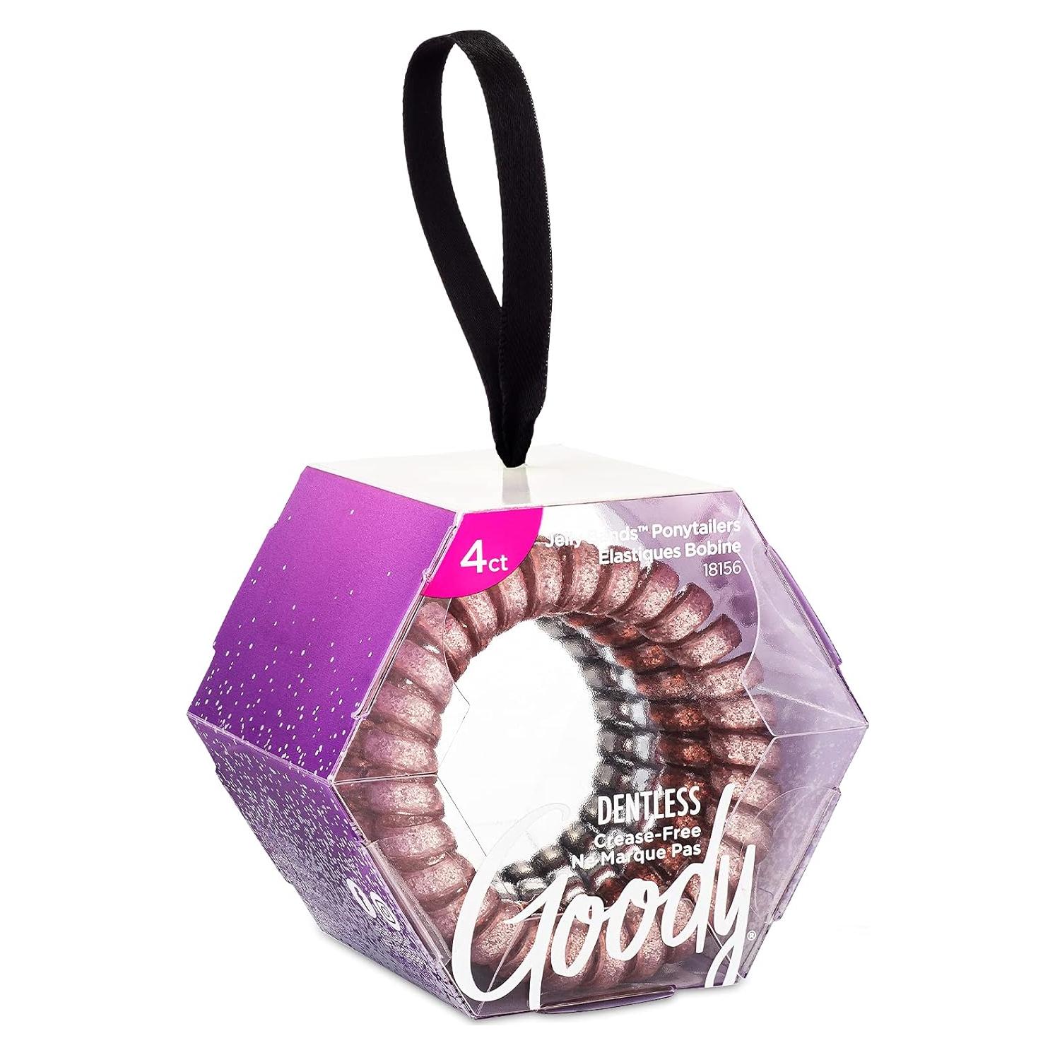 Bandas de Gel Sin Marcas Goody - 4 Bobinas Navideñas Brillantes