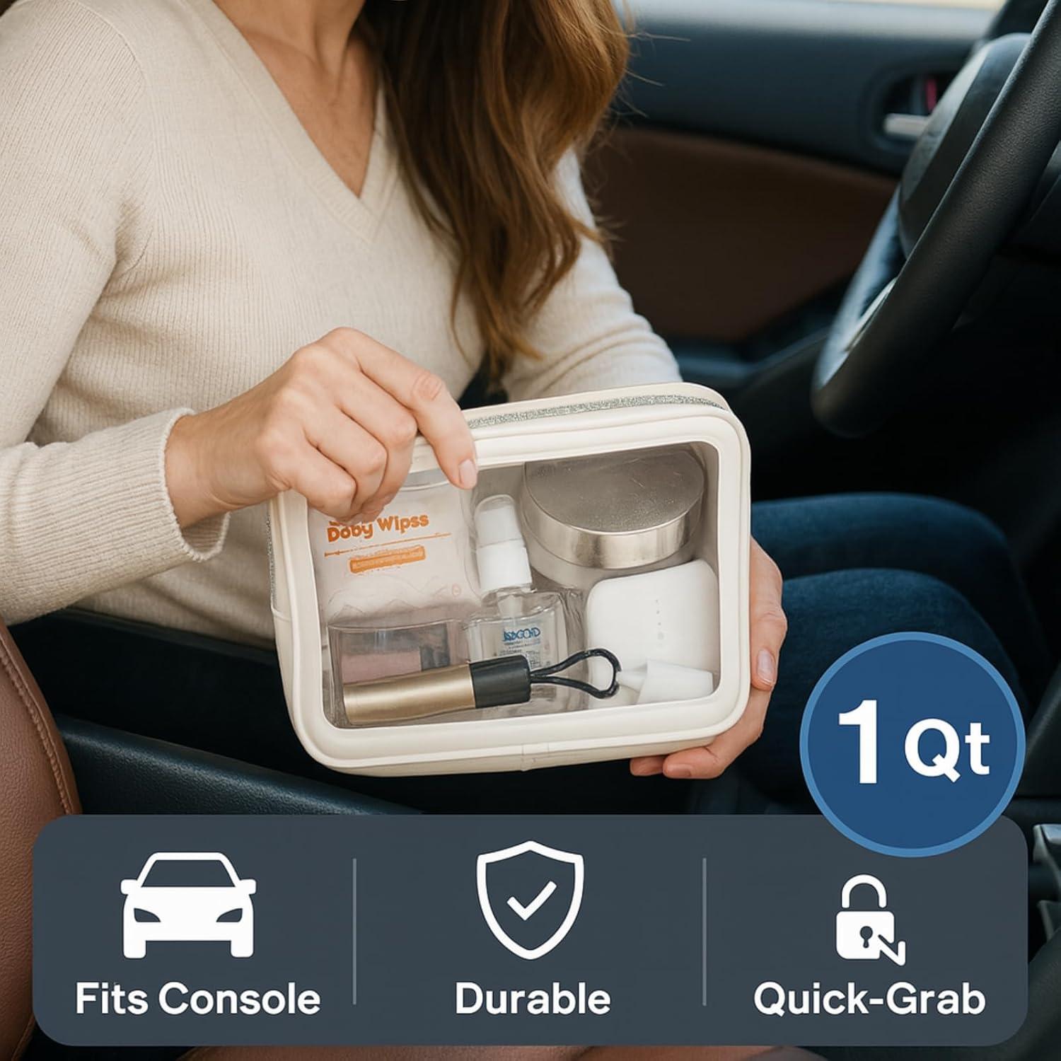 Bolsa de Aseo Packism Aprobada por TSA Mediana 20.5x6x15cm