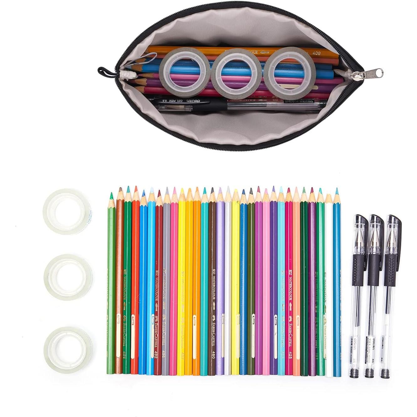 Bolsa Cosmética WANDF para Mujeres Mini Organizador Negro