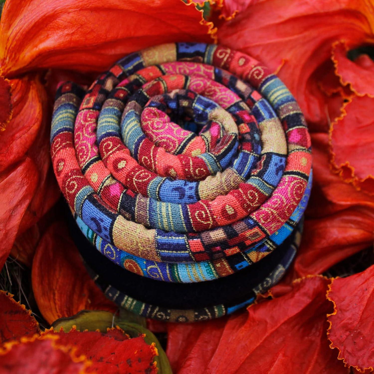 Sujetadores de Cabello para Dreads 82cm Spira Lock Color Oscuro