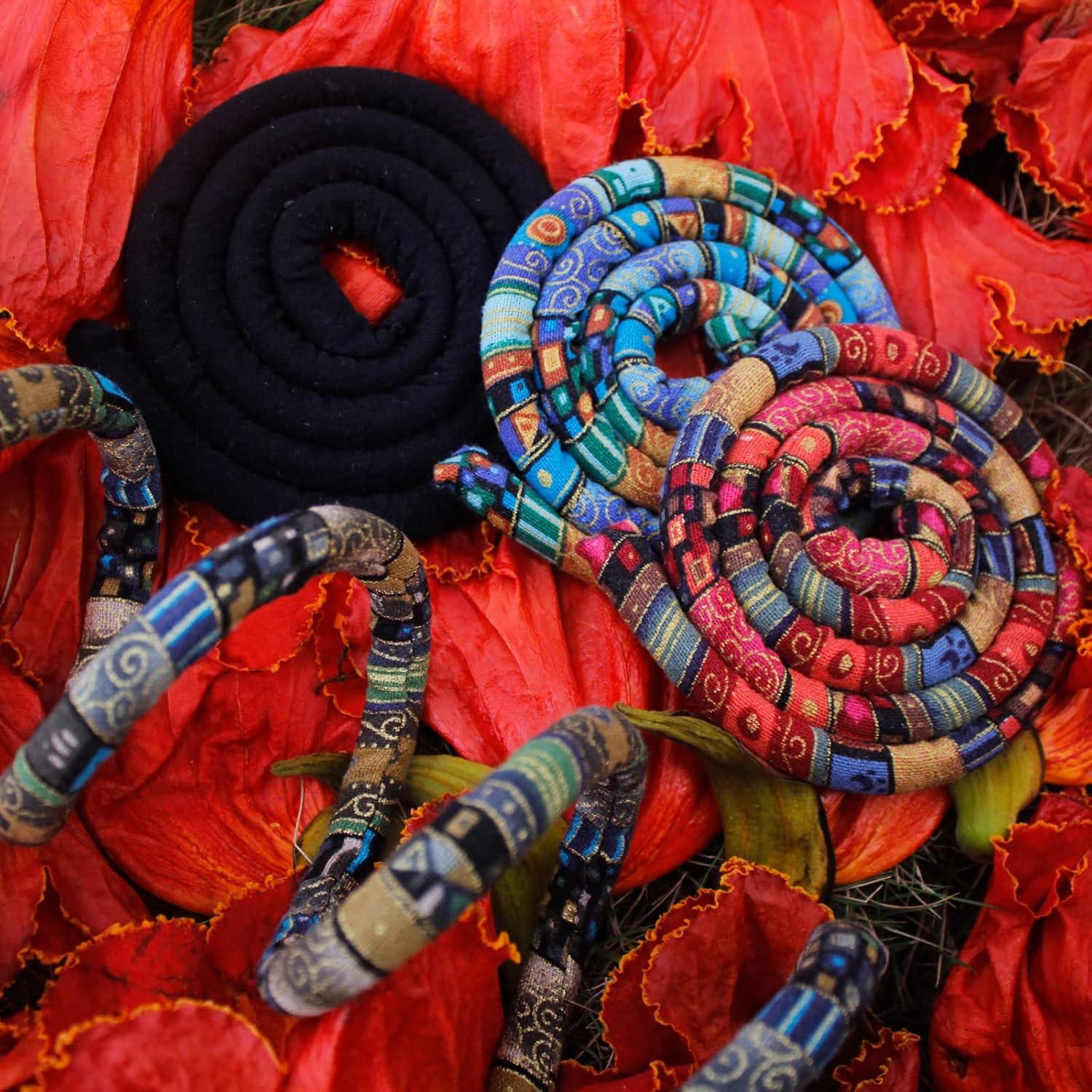 Sujetadores de Cabello para Dreads 82cm Spira Lock Color Oscuro