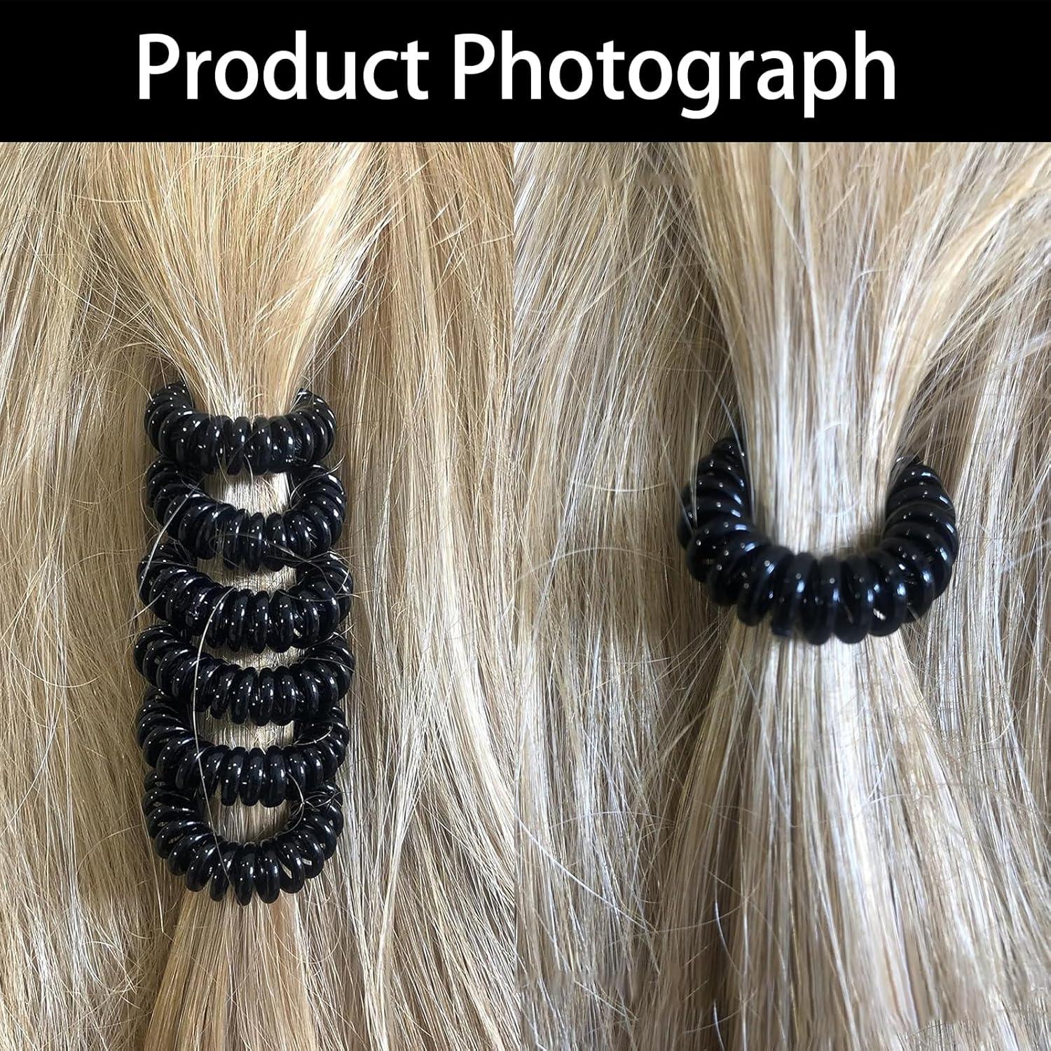 8 Bandas de Cabello Sin Daño ZMZDP - Sujetadores Invisibobble