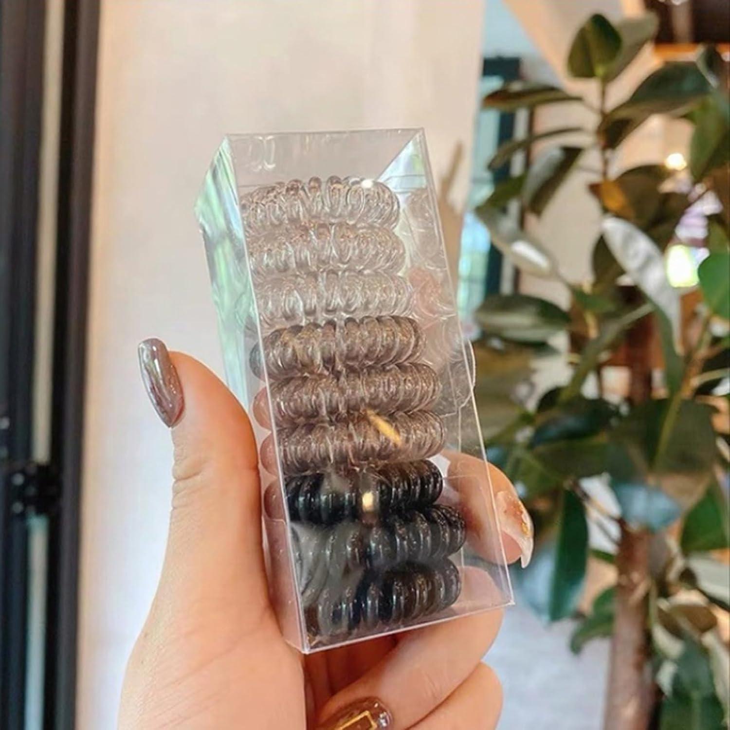 8 Bandas de Cabello Sin Daño ZMZDP - Sujetadores Invisibobble