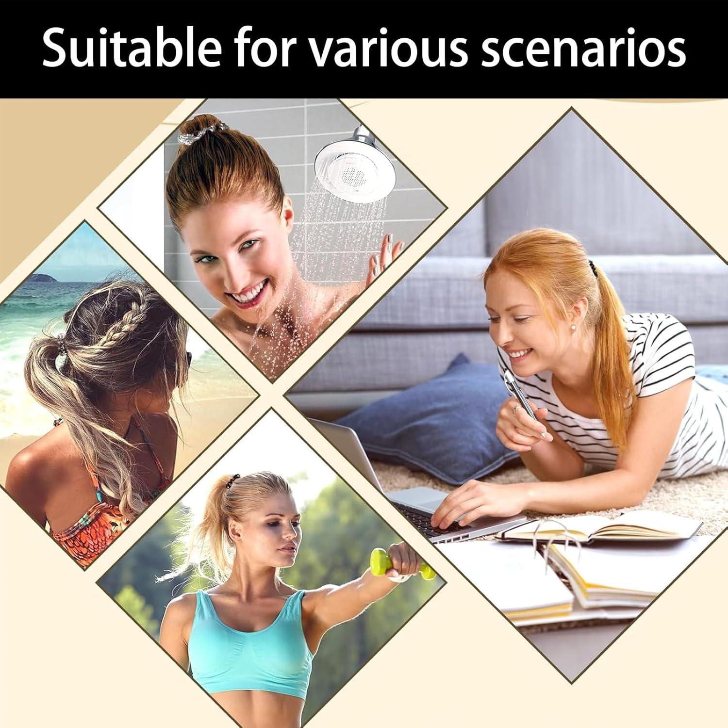 8 Bandas de Cabello Sin Daño ZMZDP - Sujetadores Invisibobble