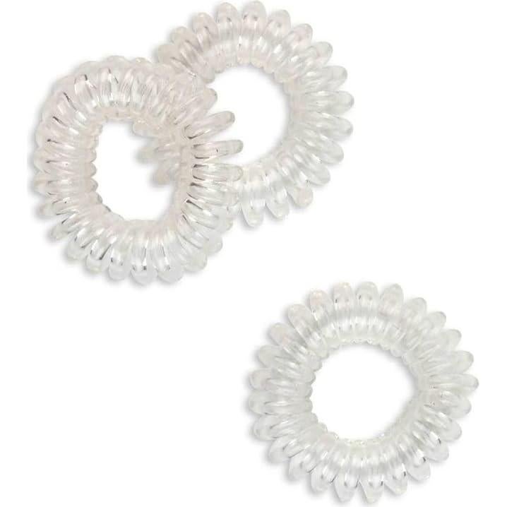 Tiras de Cabello Espiral Scunci, Transparentes, 6 Unidades