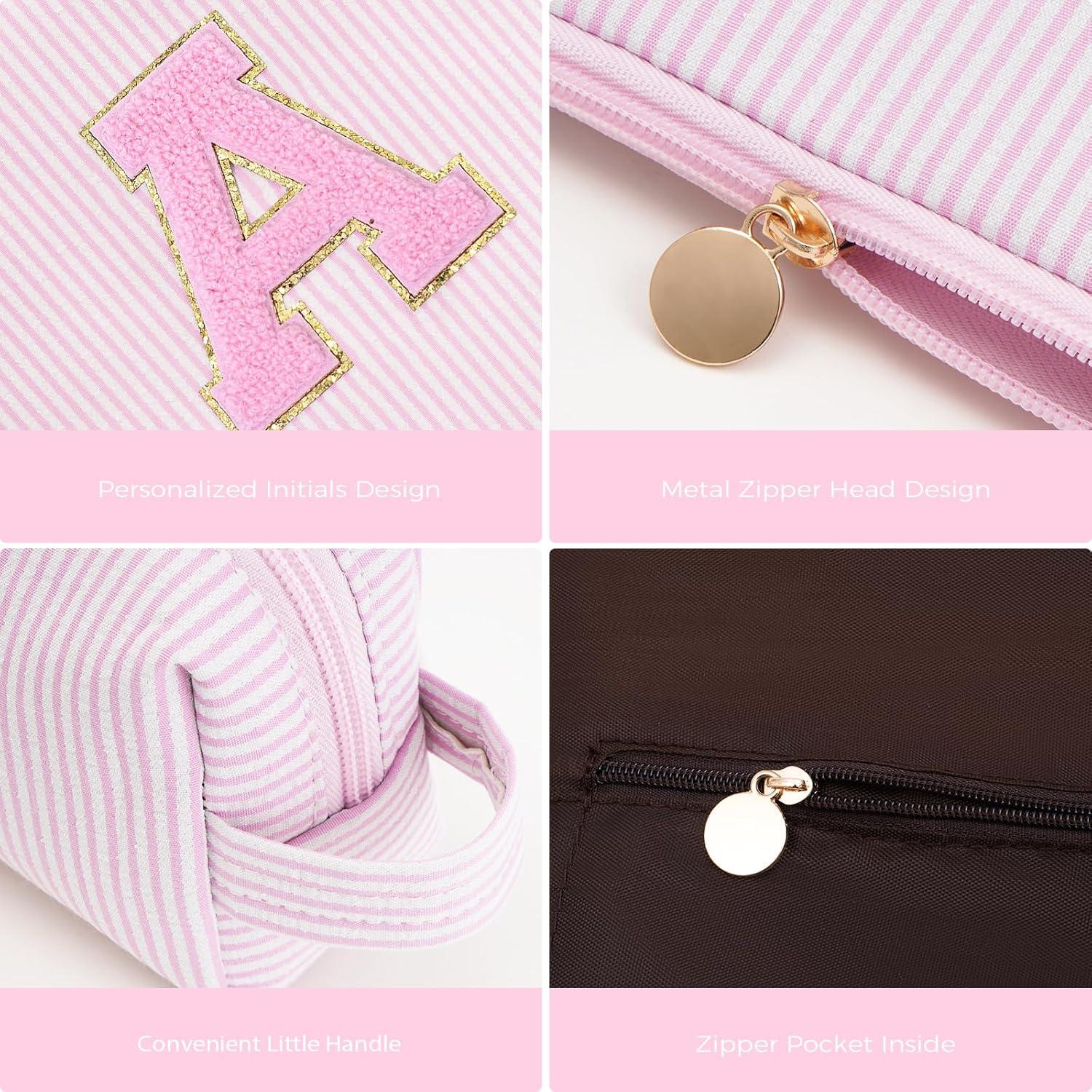 Conjunto de Bolsas de Maquillaje Personalizadas Btffitting Rosa