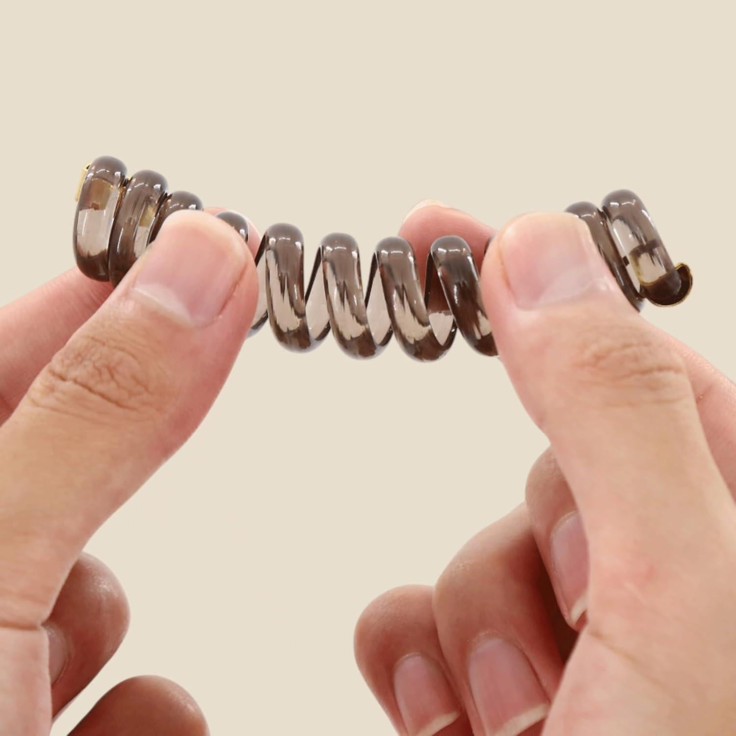 10 Gomas de Pelo Espirales KURTOPLLY Sin Daño para Mujeres