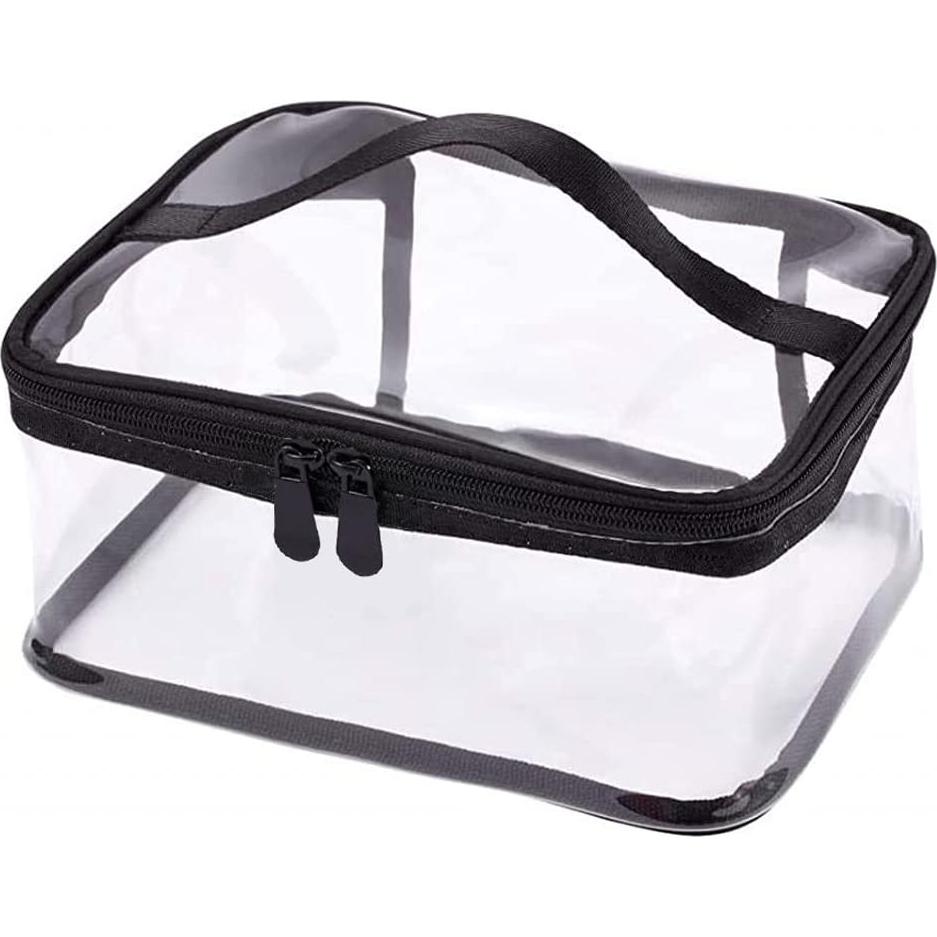 Bolsa de Maquillaje Transparente Louise Maelys - 2 Piezas