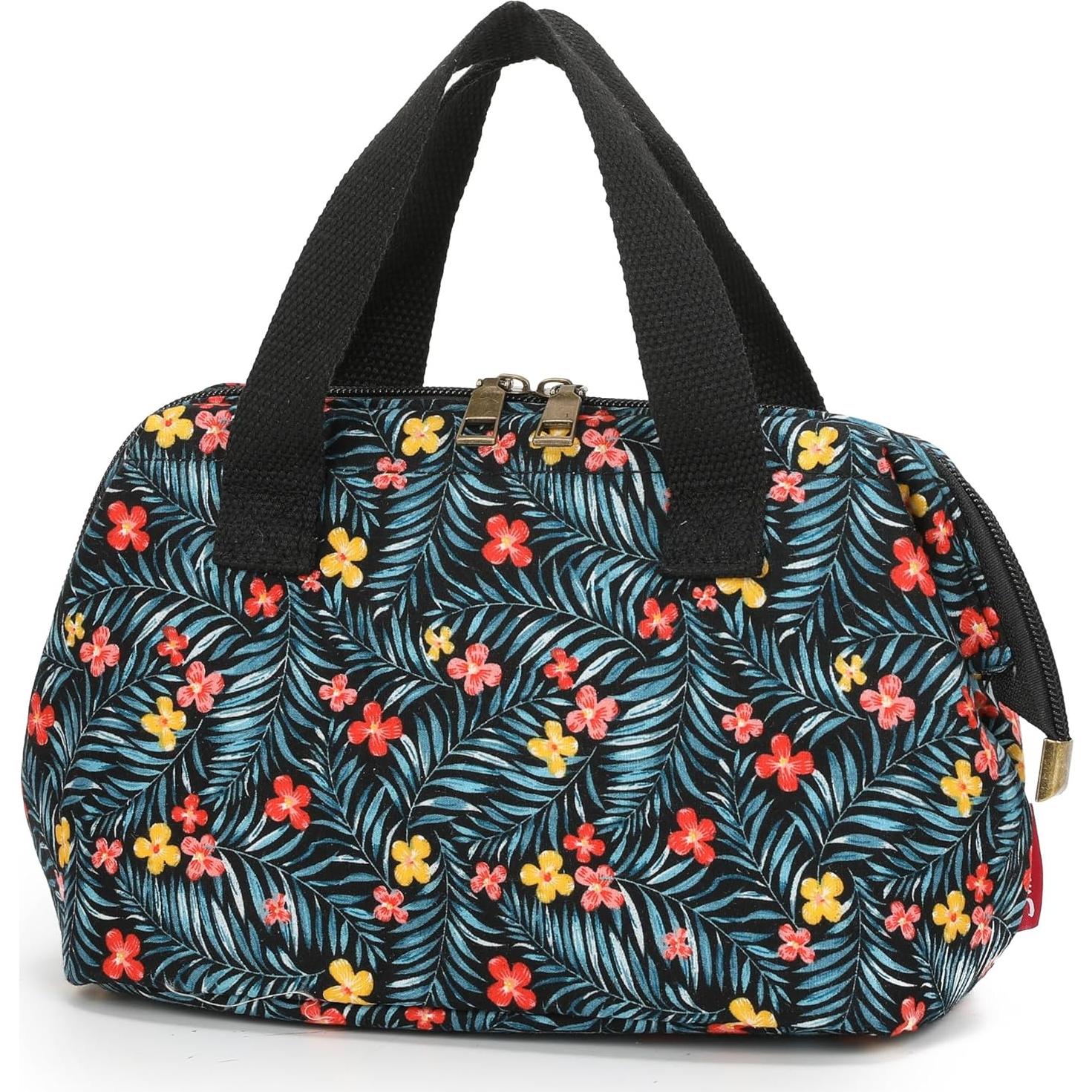 Bolsa de Maquillaje Impermeable Organizador Cosmético Negro