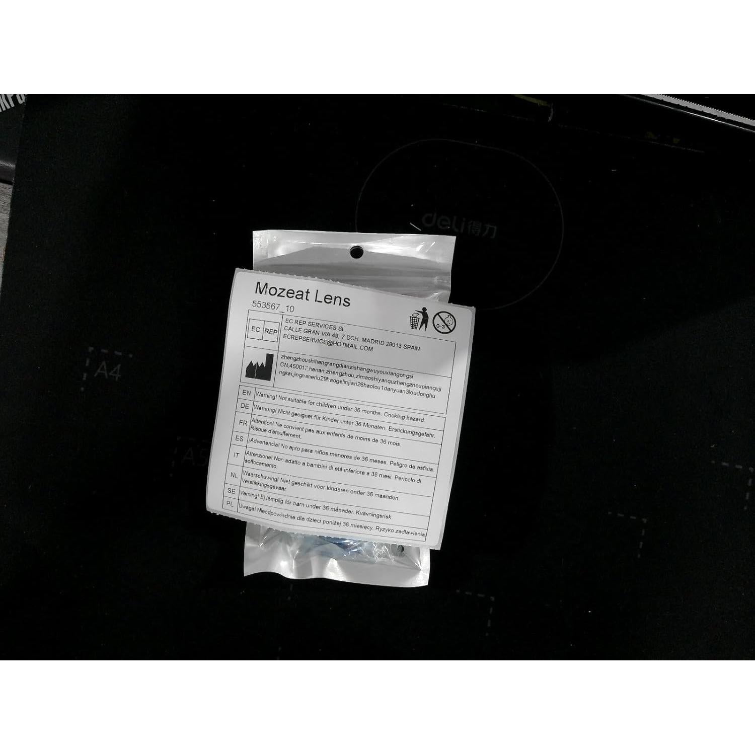 Mini Cepillo de Viaje Plegable con Espejo MOZEAT LENS