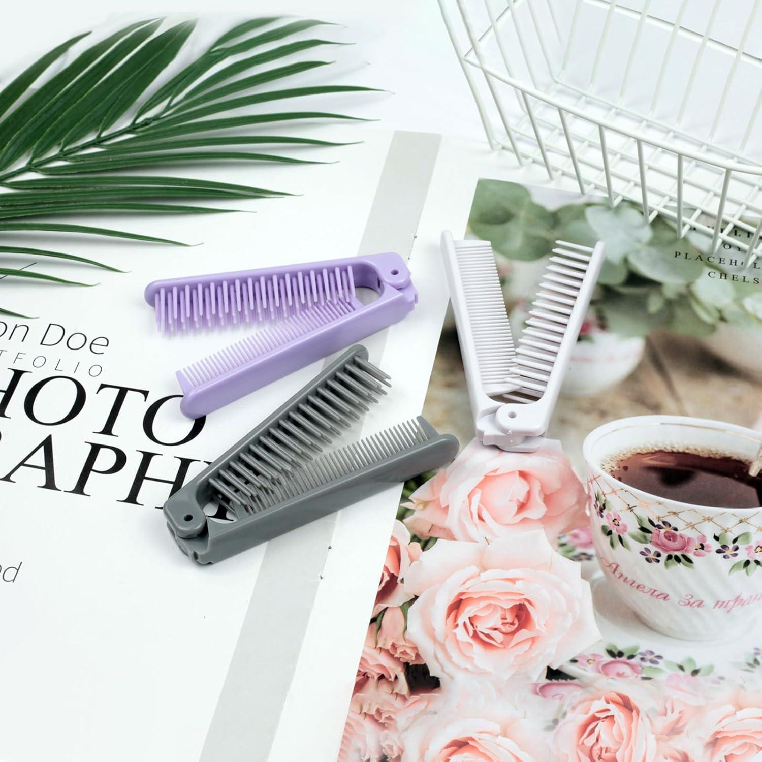 Juego de 3 Peines Plegables Zoolinn - Portátiles y Compactos