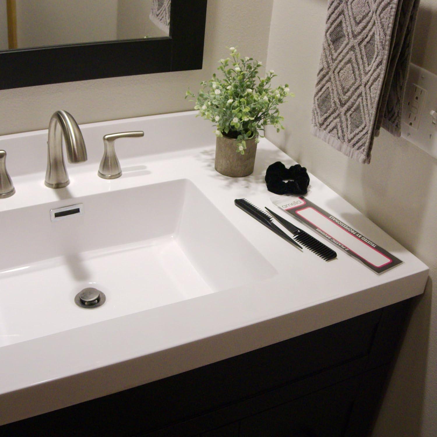 Cepillo Estilizador 3 Filas Productos de Belleza Amelia 18.74 cm Negro