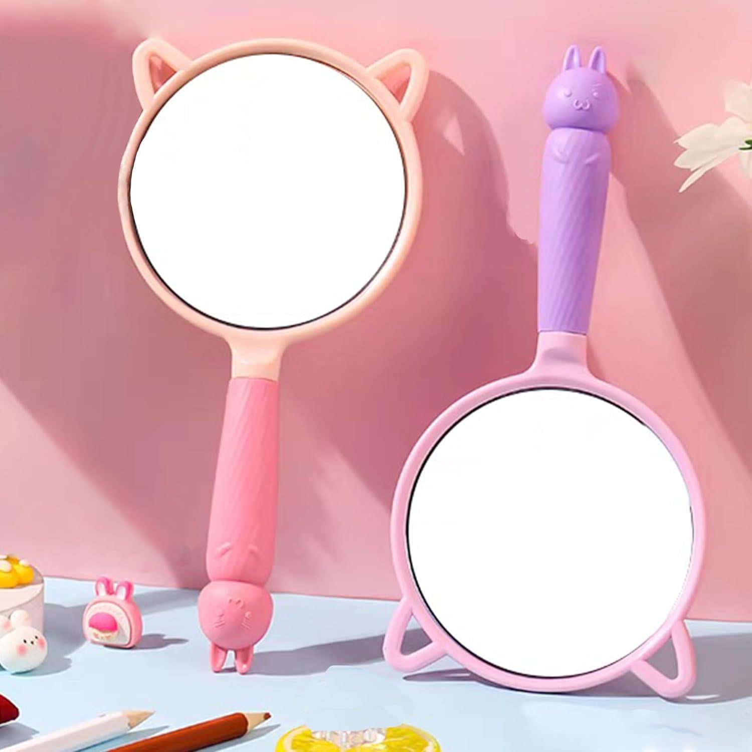 Juego de 4 Cepillos y Peines Lyaiwever para Cabello Rosa