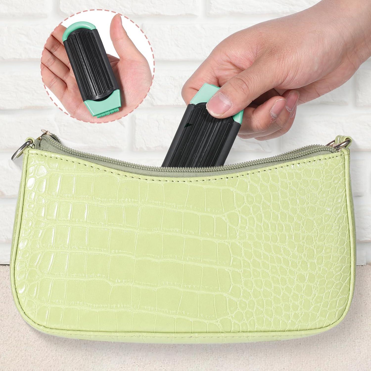 Cepillo de cabello plegable con espejo Zyghjort - 2 piezas