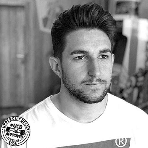 Rodillo Quiff Deluxe Uppercut - Cepillo Antideslizante Negro y Rojo