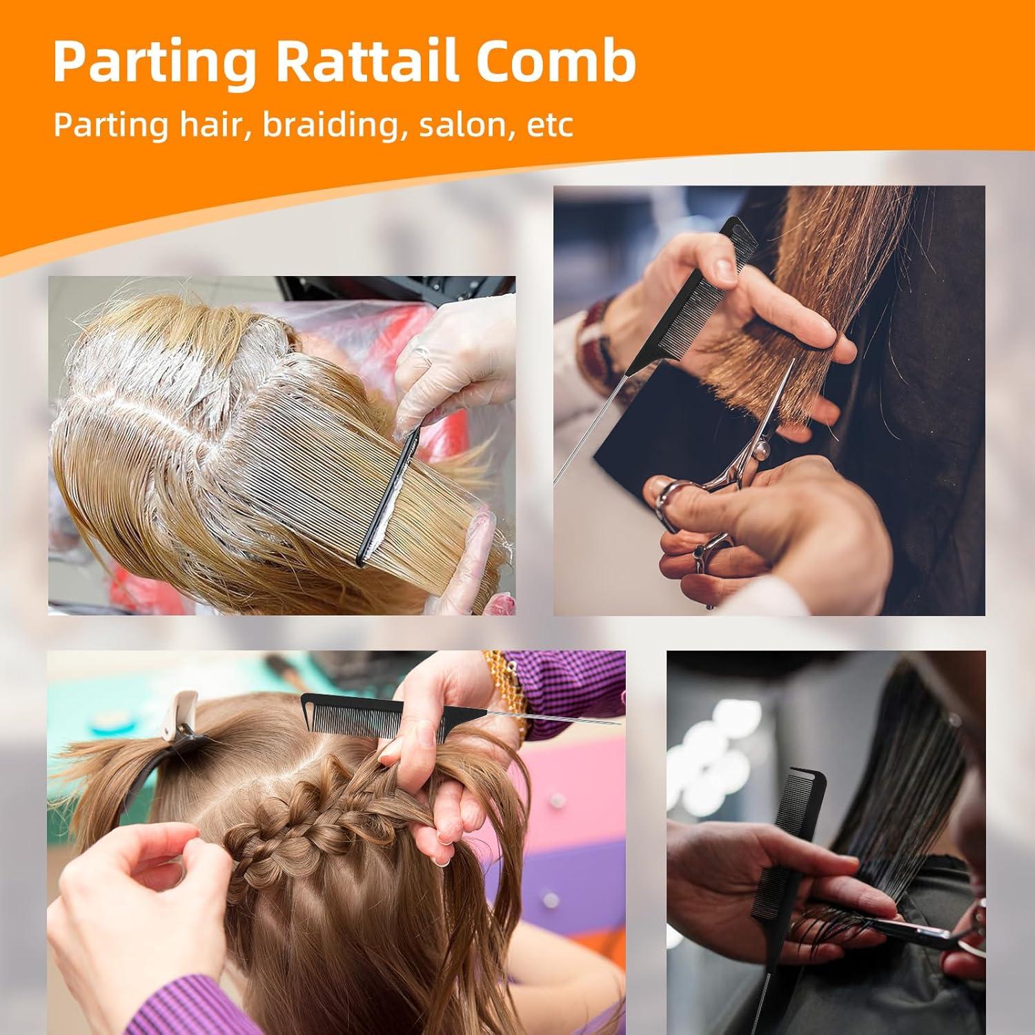 Juego de Cepillos y Peines para el Cabello ZAICENCOCO 4 Piezas