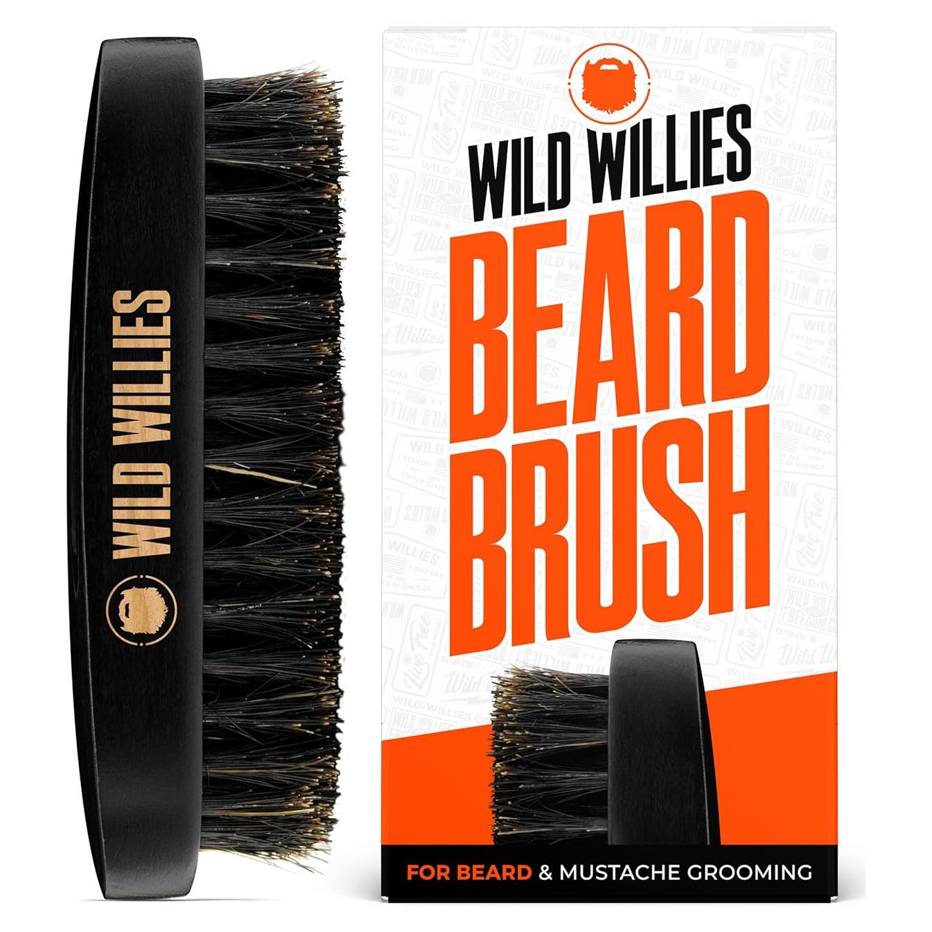 Cepillo de Cerda de Jabalí Wild Willies para Cabello y Barba