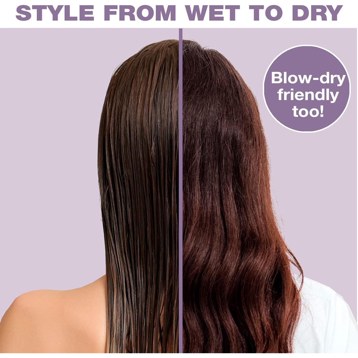 Cepillo desenredante Knot Dr. Conair Mini - Húmedo/Seco - Púrpura