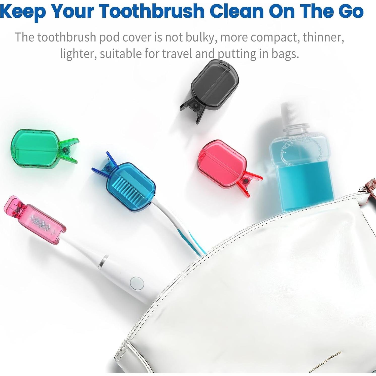 Cubiertas para Cepillos de Dientes Frekare, 6 Piezas, Universal