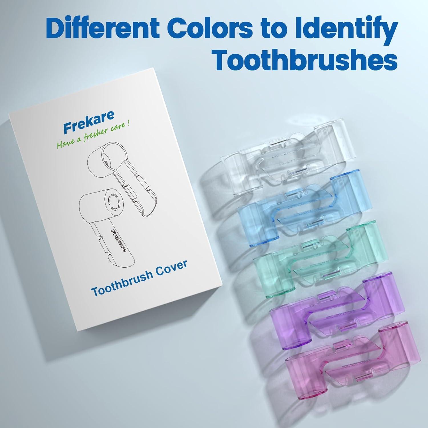 Cubiertas de cepillo de dientes Frekare para Oral B iO, 10 unidades