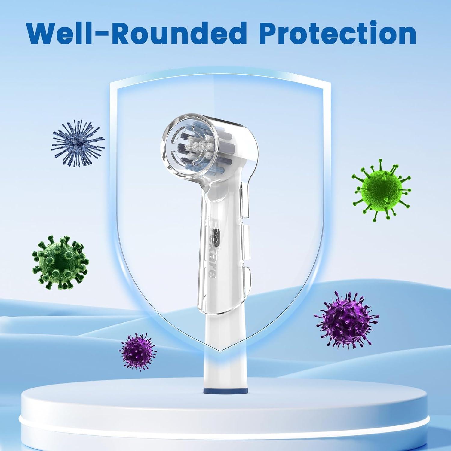 Cubiertas de cepillo de dientes Frekare para Oral B iO, 10 unidades