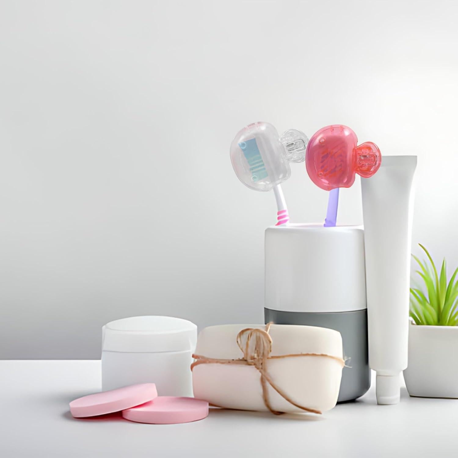 Tapa de Cepillo de Dientes Panthra 8 Pack Multicolor