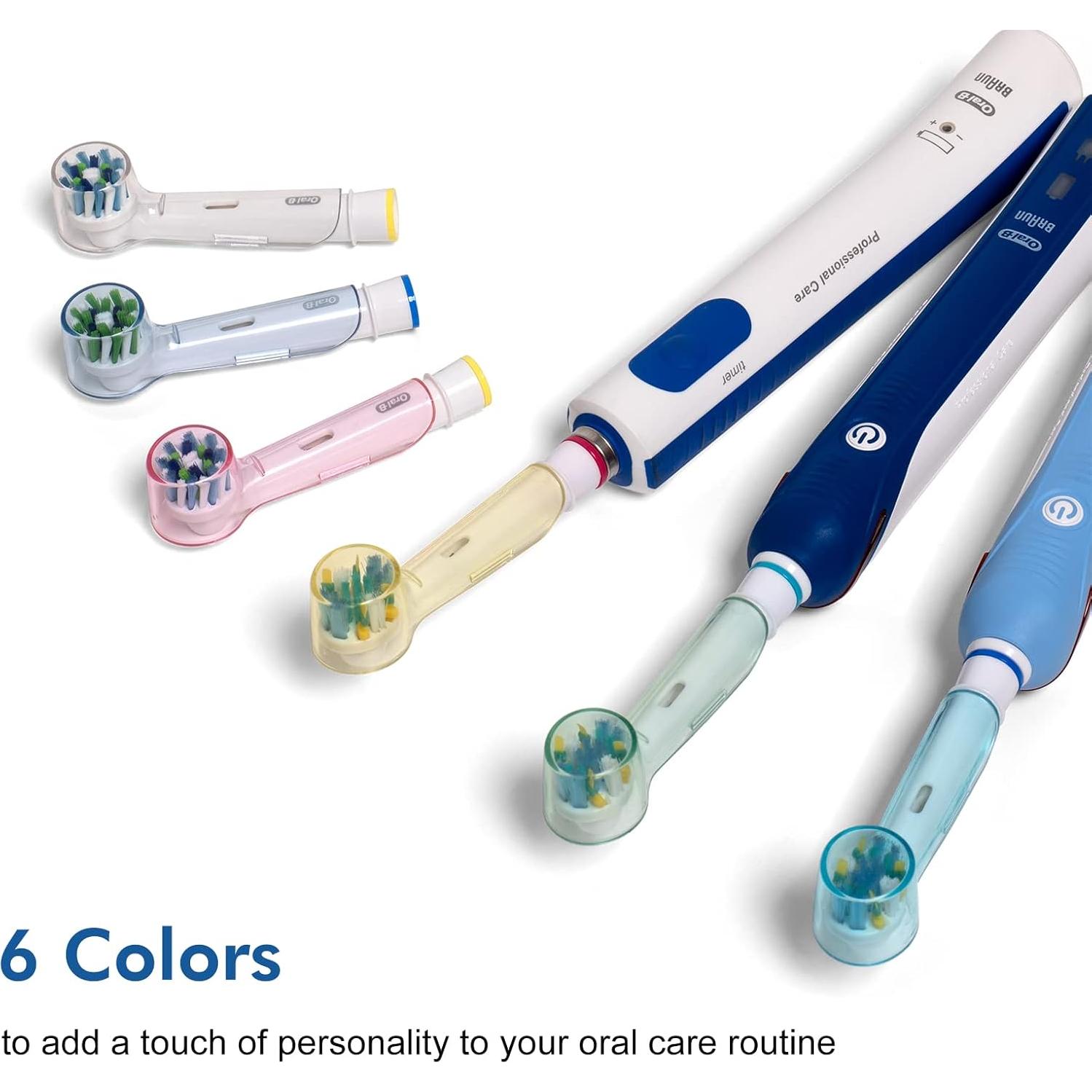 Paquete de 6 tapas de cepillo de dientes Nincha para Oral-B