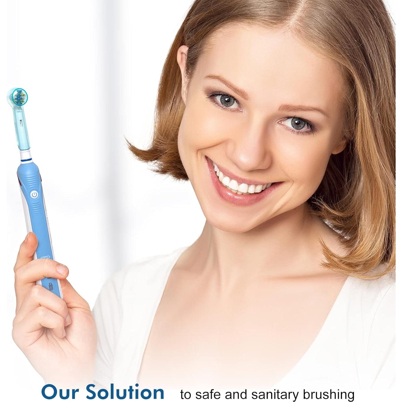 Paquete de 6 tapas de cepillo de dientes Nincha para Oral-B