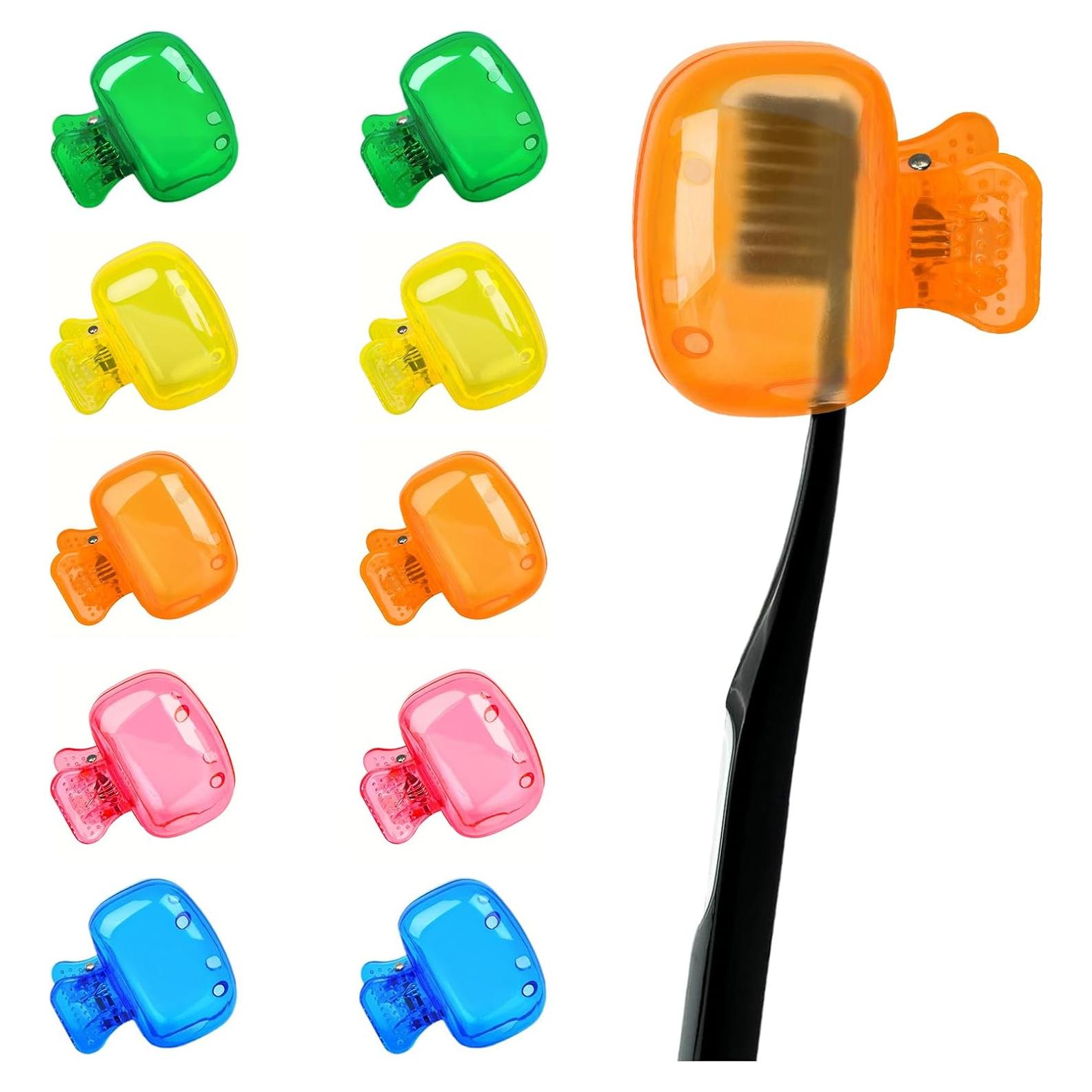 Funda de Cepillo de Dientes Zoyiancy 10 Piezas Colores Variados