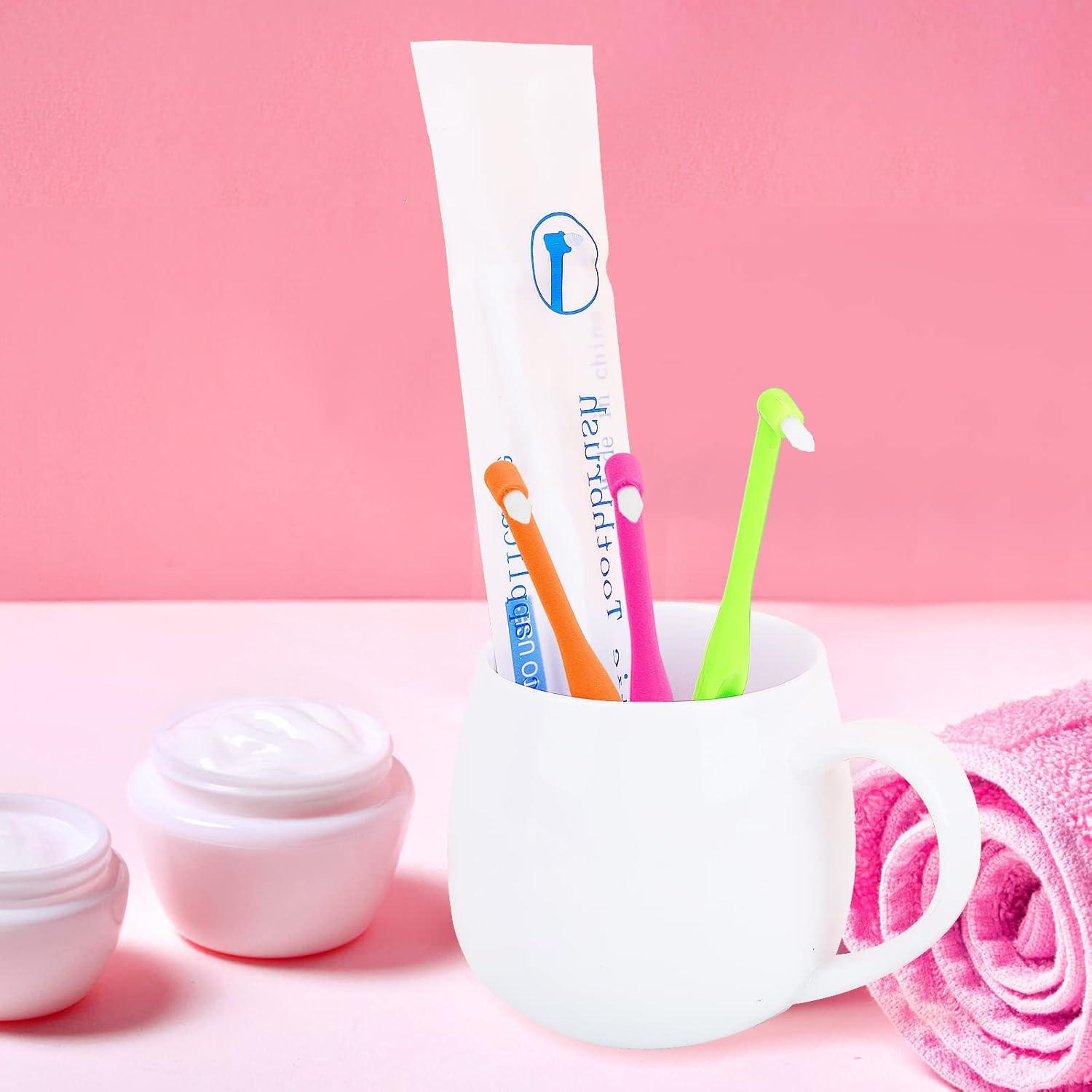 Cepillo de Dientes Ouligay 4 Piezas Punta Final Ortodóntico